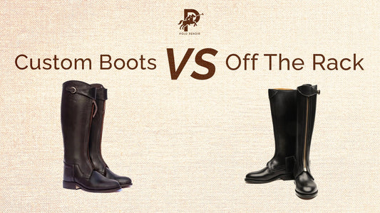 Custom vs Off the rack : Why Custom Polo Boots are worth the investment